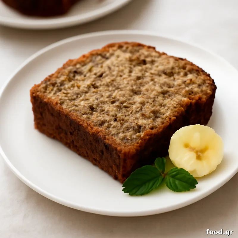 Banana bread χωρις ζαχαρη