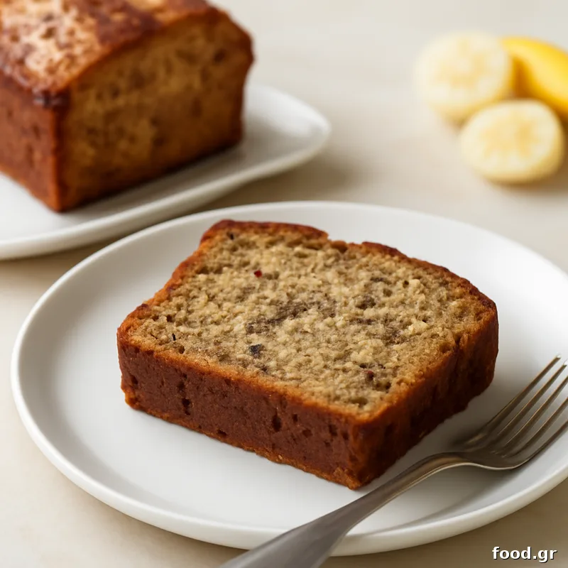 Banana bread χωρις μιξερ