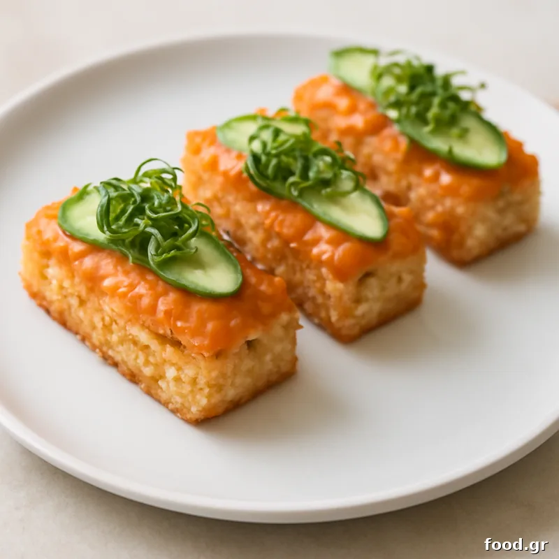 Crispy Rice (τραγανό ρύζι sushi)