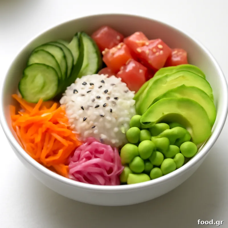 Poke Bowl με σολομό
