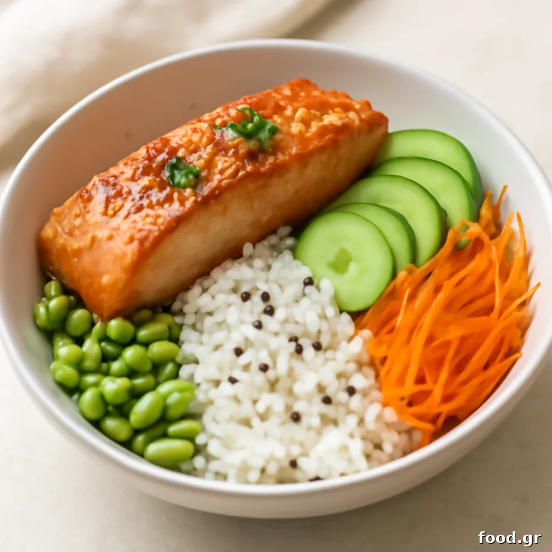Salmon Rice Bowl (TikTok)