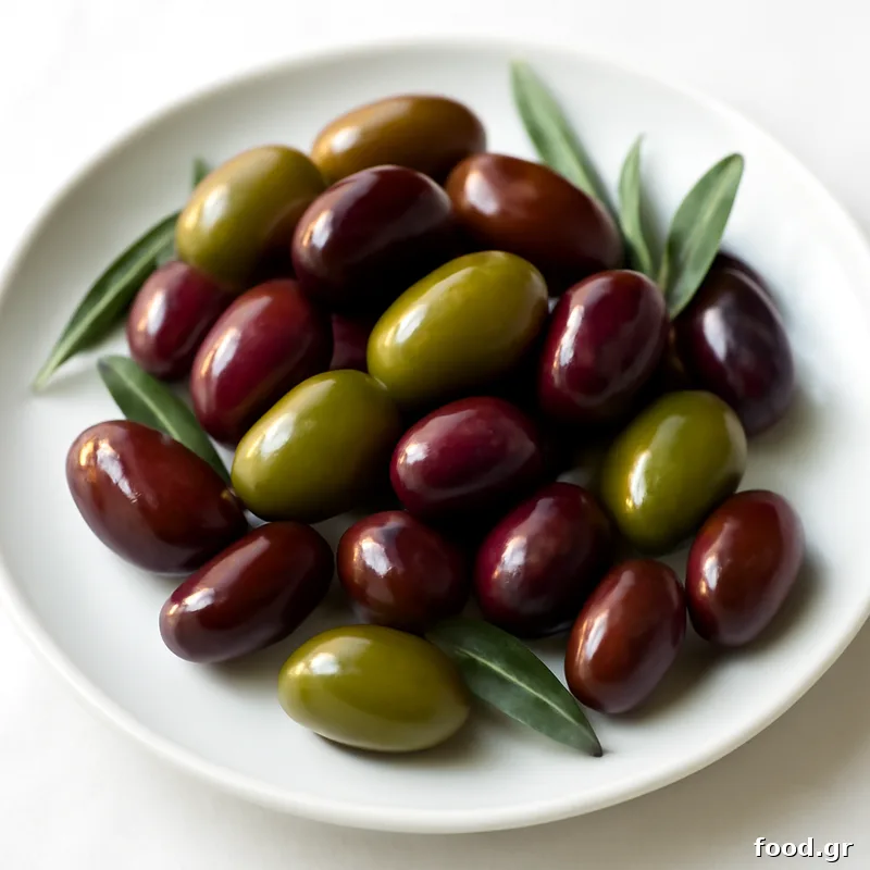 Ελιες καλαμων ξυδατες